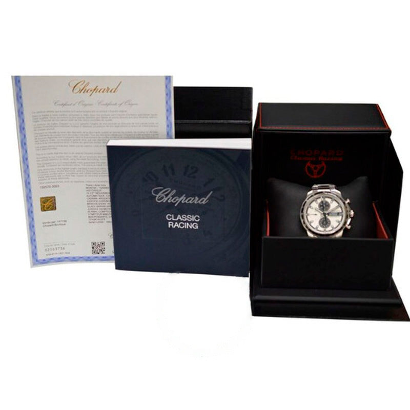 Relógio Grand Prix de Monaco Cronógrafo Automático Mostrador Branco 44 mm - Mercado de Luxo - O Maior E-Commerce de Bens, Produtos e Serviços de Luxo do Brasil.
