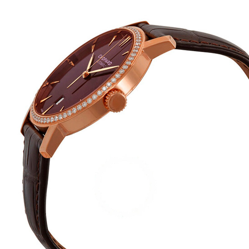 Relógio Clássico ouro rosa 18k com diamantes mostrador marrom automático 40 mm - Mercado de Luxo - O Maior E-Commerce de Bens, Produtos e Serviços de Luxo do Brasil.