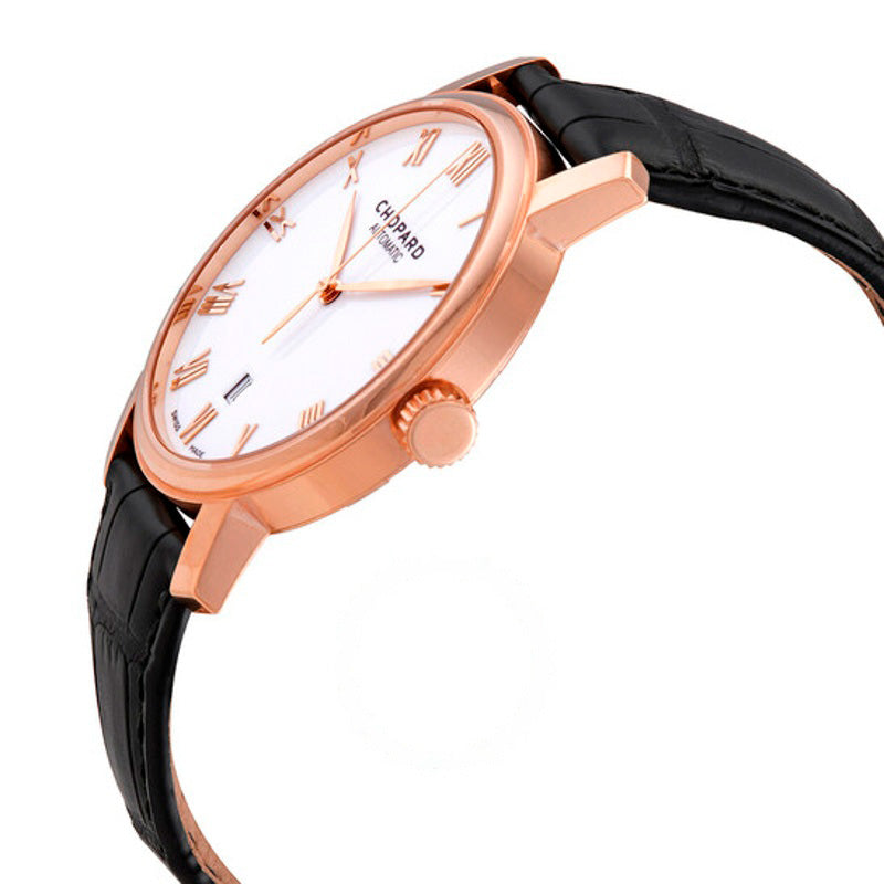 Relógio Clássico Automático Ouro Rosa 18k Mostrador Branco 40 mm - Mercado de Luxo - O Maior E-Commerce de Bens, Produtos e Serviços de Luxo do Brasil.