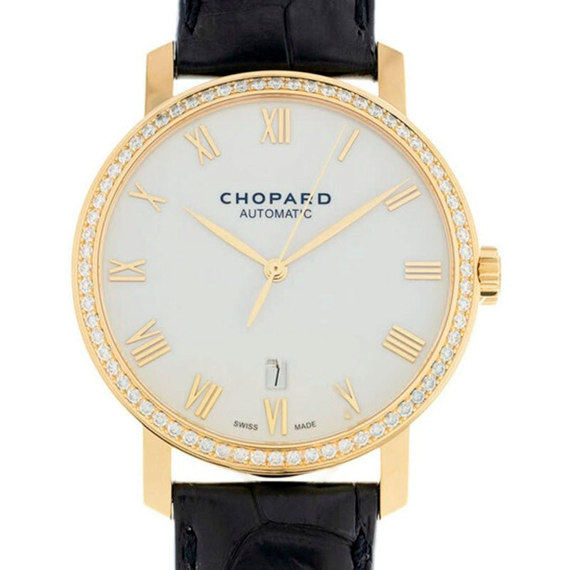 Relógio Clássico Automático Diamante Mostrador Branco 40 mm - Mercado de Luxo - O Maior E-Commerce de Bens, Produtos e Serviços de Luxo do Brasil.