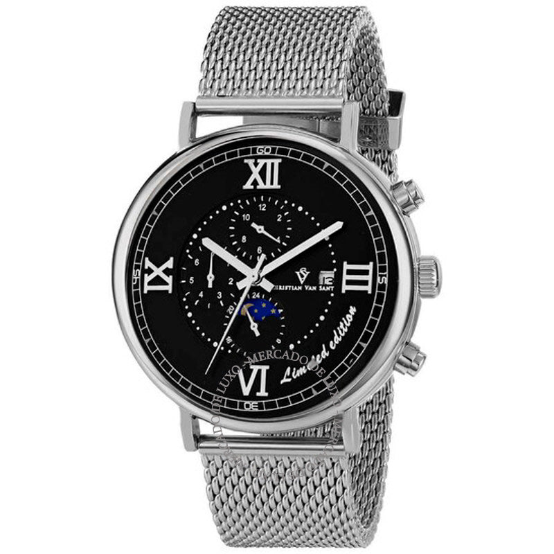 Relógio Somptueuse LTD Cronógrafo Automático Mostrador Preto 46 mm - Mercado de Luxo - O Maior E-Commerce de Bens, Produtos e Serviços de Luxo do Brasil.