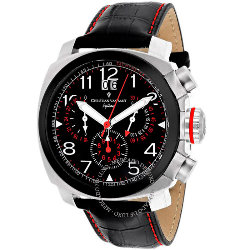 Relógio Grand Python Chronograph Quartz Mostrador Preto 48 mm - Mercado de Luxo - O Maior E-Commerce de Bens, Produtos e Serviços de Luxo do Brasil.