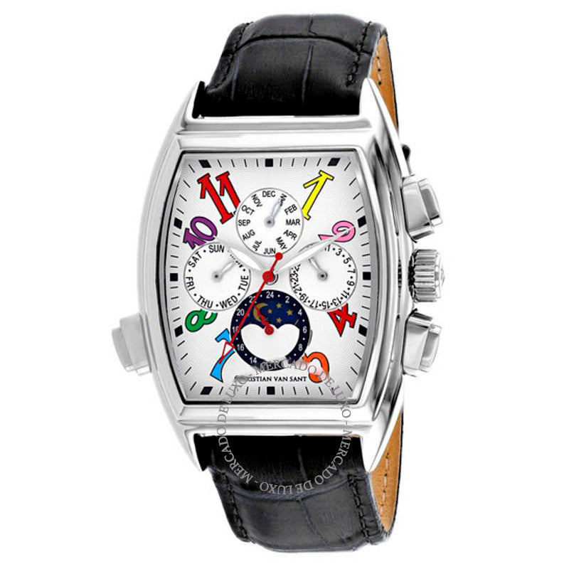 Relógio Grandeur Automático Mostrador Branco 45 mm - Mercado de Luxo - O Maior E-Commerce de Bens, Produtos e Serviços de Luxo do Brasil.