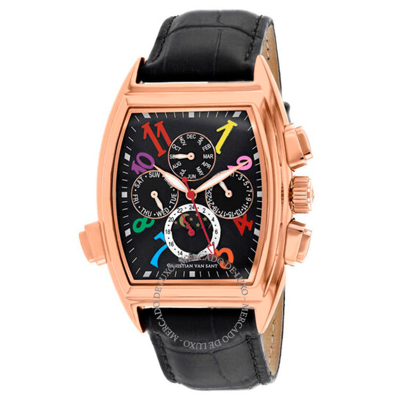 Relógio Grandeur Automático Mostrador Preto 45 mm - Mercado de Luxo - O Maior E-Commerce de Bens, Produtos e Serviços de Luxo do Brasil.