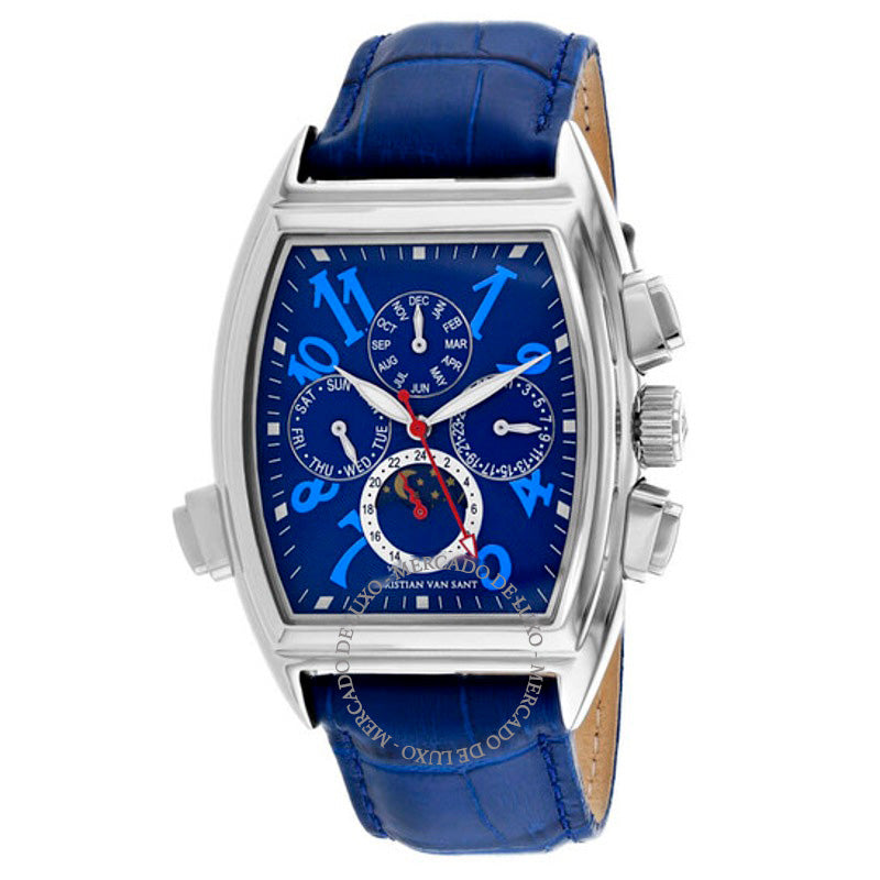 Relógio Grandeur Automático Mostrador Azul  - Mercado de Luxo - O Maior E-Commerce de Bens, Produtos e Serviços de Luxo do Brasil.