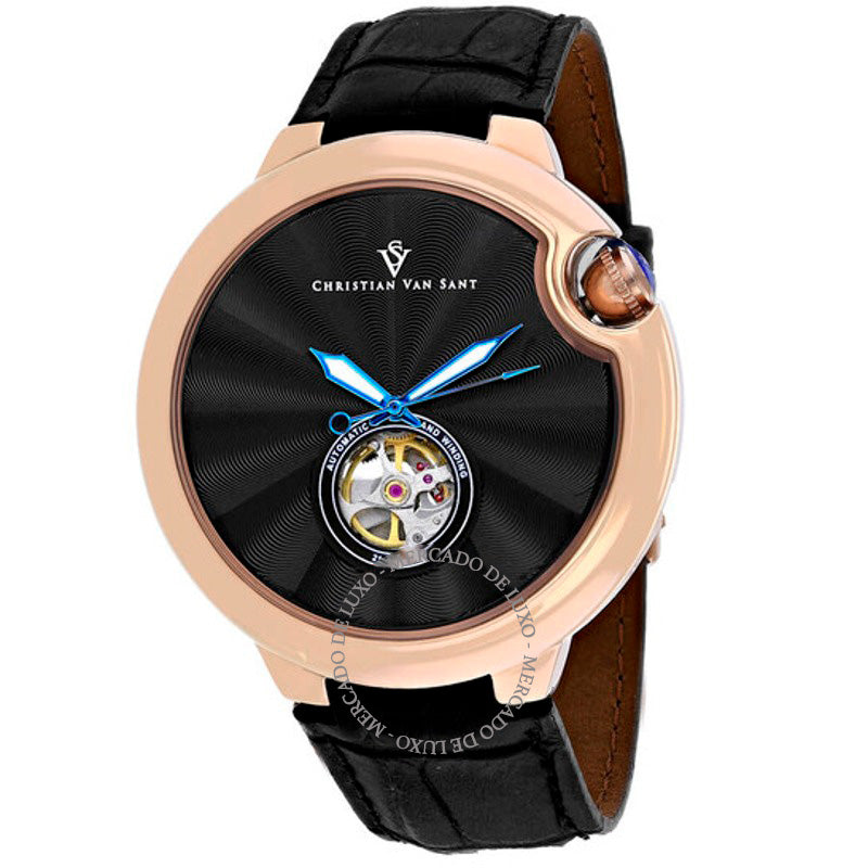 Relógio Cyclone Automático Mostrador Preto 46 mm - Mercado de Luxo - O Maior E-Commerce de Bens, Produtos e Serviços de Luxo do Brasil.