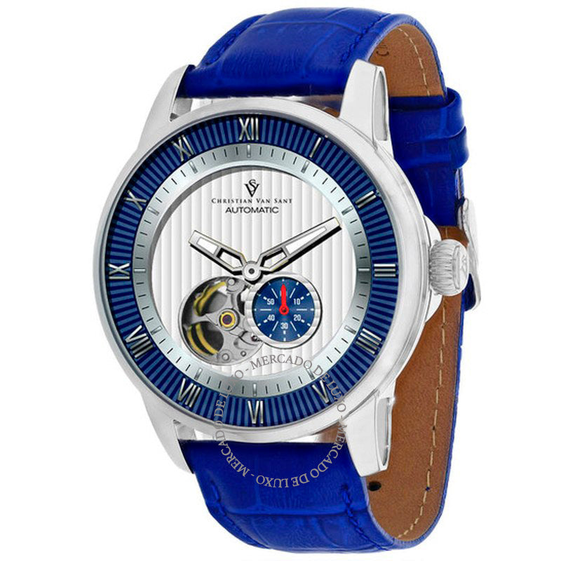 Relógio Viscay Automático Mostrador Branco 42 mm - Mercado de Luxo - O Maior E-Commerce de Bens, Produtos e Serviços de Luxo do Brasil.