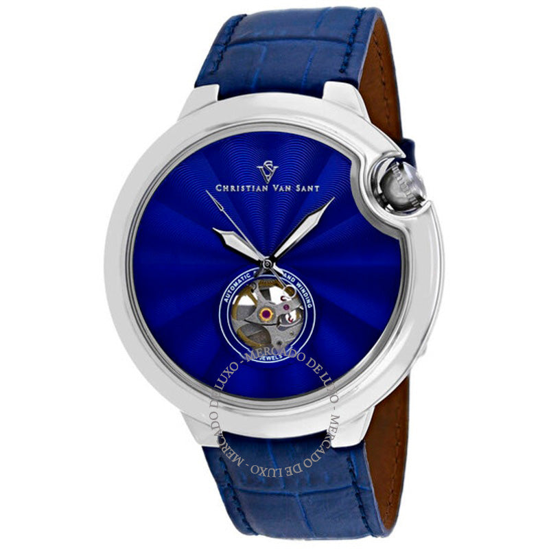 Relógio Cyclone Automático Mostrador Azul 46 mm - Mercado de Luxo - O Maior E-Commerce de Bens, Produtos e Serviços de Luxo do Brasil.
