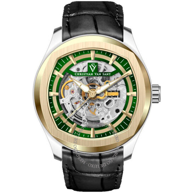 Relógio Romeo Automático Mostrador Verde 42 mm - Mercado de Luxo - O Maior E-Commerce de Bens, Produtos e Serviços de Luxo do Brasil.