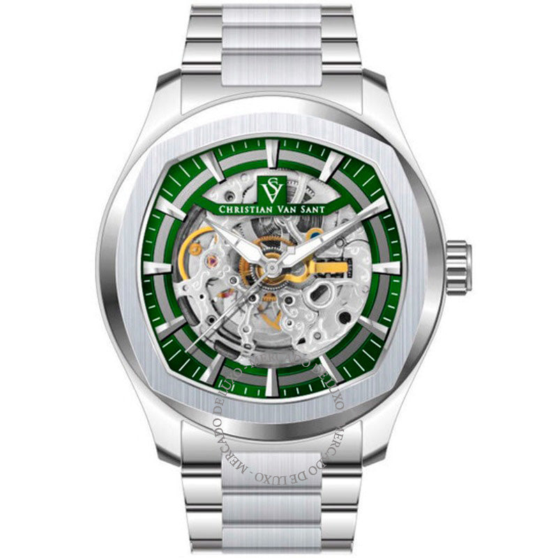 Relógio Romeo Automático Mostrador Verde 42 mm - Mercado de Luxo - O Maior E-Commerce de Bens, Produtos e Serviços de Luxo do Brasil.