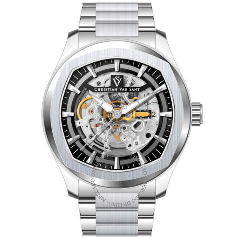 Relógio Romeo Automático Mostrador Preto 42 mm - Mercado de Luxo - O Maior E-Commerce de Bens, Produtos e Serviços de Luxo do Brasil.