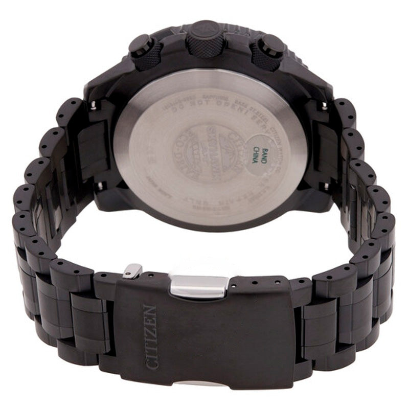 Relógio Promaster Skyhawk AT Perpetual Alarm Hora Mundial Cronógrafo Analógico-Digital Mostrador Preto 46 mm - Mercado de Luxo - O Maior E-Commerce de Bens, Produtos e Serviços de Luxo do Brasil.