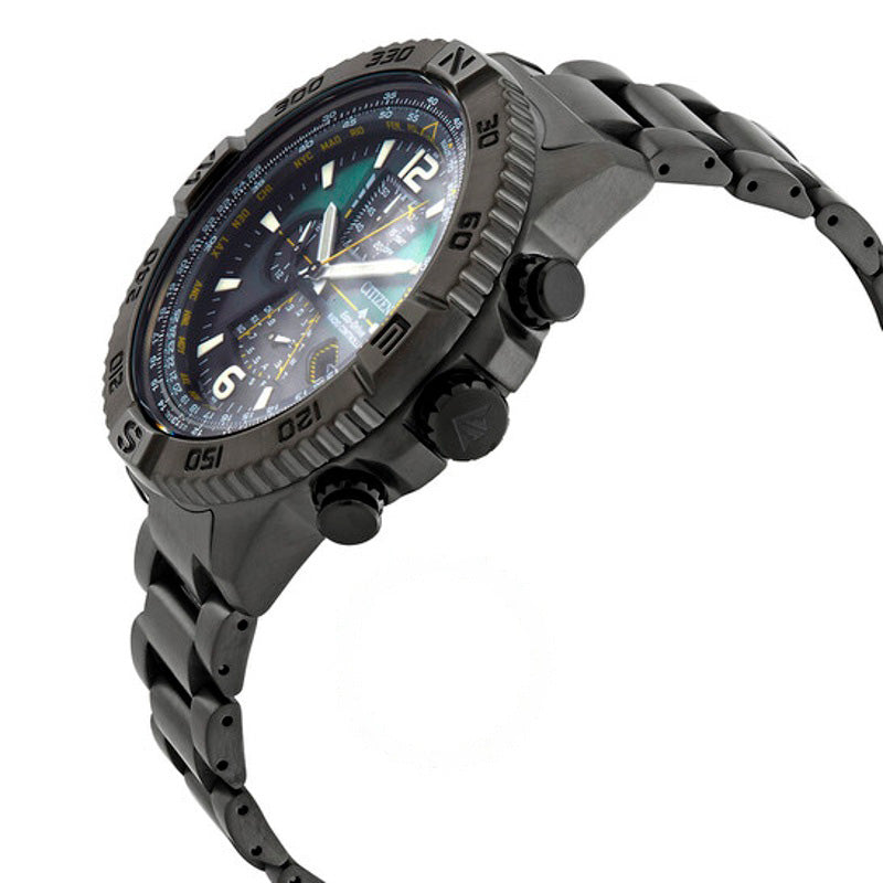 Relógio Promaster Navihawk AT Perpetual World Time Cronógrafo GMT Mostrador Verde 48 mm - Mercado de Luxo - O Maior E-Commerce de Bens, Produtos e Serviços de Luxo do Brasil.
