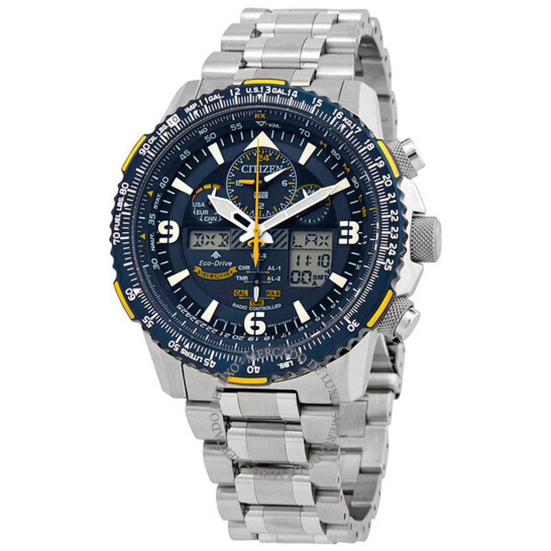 Relógio Promaster Skyhawk AT Perpetual Alarm Cronógrafo Mostrador Azul 46 mm - Mercado de Luxo - O Maior E-Commerce de Bens, Produtos e Serviços de Luxo do Brasil.