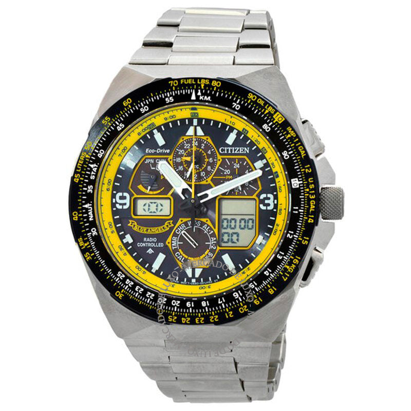 Relógio Promaster Skyhawk AT Cronógrafo GMT Eco-Drive Mostrador Azul 46 mm - Mercado de Luxo - O Maior E-Commerce de Bens, Produtos e Serviços de Luxo do Brasil.