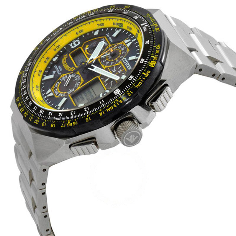 Relógio Promaster Skyhawk AT Cronógrafo GMT Eco-Drive Mostrador Azul 46 mm - Mercado de Luxo - O Maior E-Commerce de Bens, Produtos e Serviços de Luxo do Brasil.