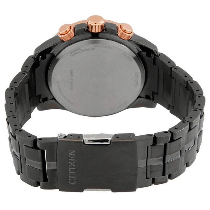 Relógio Eco-Drive Perpetual World Time Cronógrafo GMT Mostrador Preto 42 mm - Mercado de Luxo - O Maior E-Commerce de Bens, Produtos e Serviços de Luxo do Brasil.