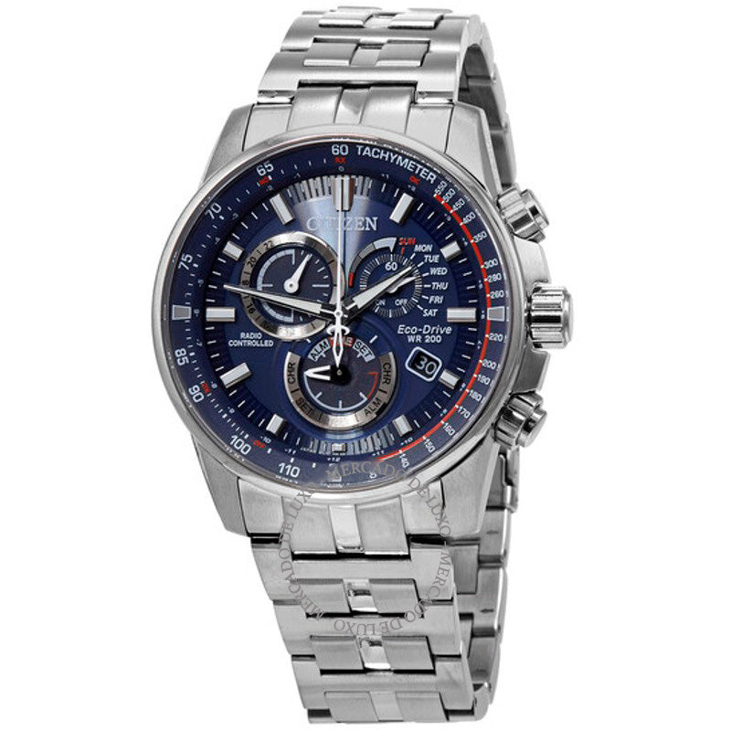 Relógio PCAT Perpetual Alarm Hora Mundial Cronógrafo Mostrador Azul 43 mm - Mercado de Luxo - O Maior E-Commerce de Bens, Produtos e Serviços de Luxo do Brasil.