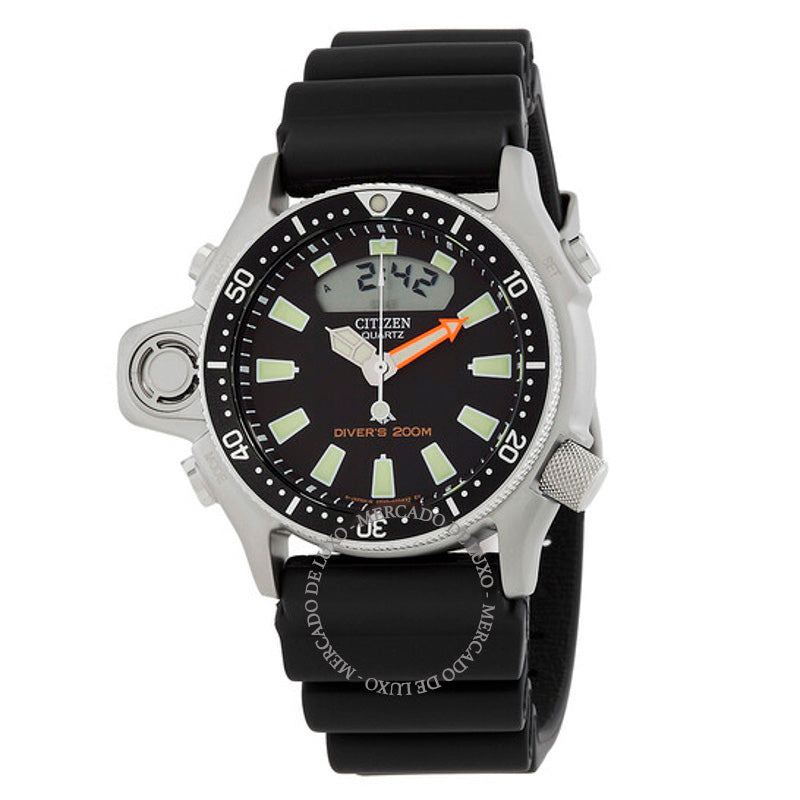 Relógio Promaster Aqualand Quartz Analógico-Digital Mostrador Preto 44 mm - Mercado de Luxo - O Maior E-Commerce de Bens, Produtos e Serviços de Luxo do Brasil.