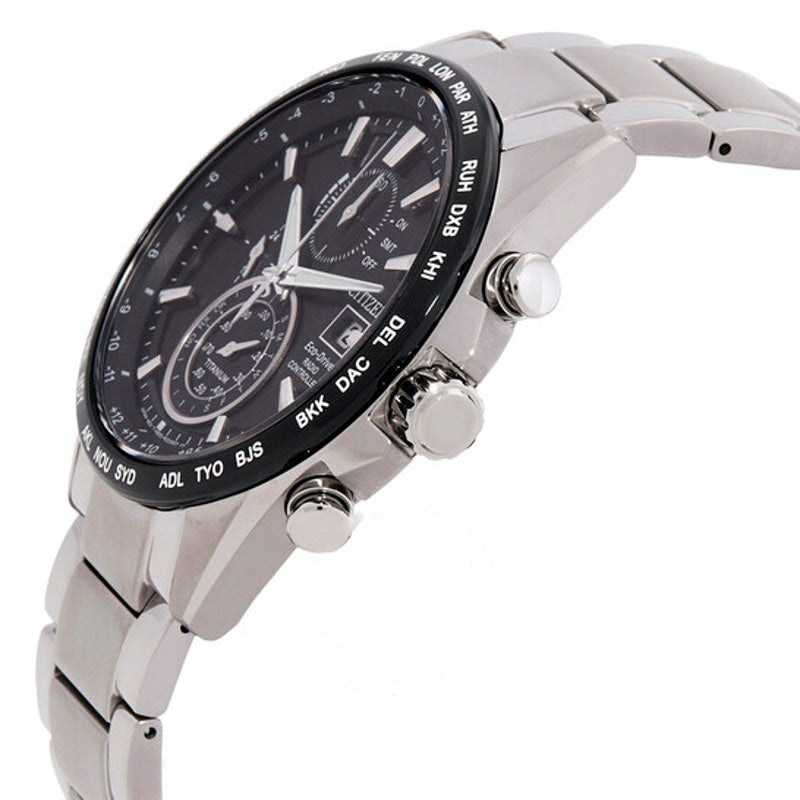 Relógio Alarme Perpétuo Hora Mundial Cronógrafo Mostrador Preto 42 mm - Mercado de Luxo - O Maior E-Commerce de Bens, Produtos e Serviços de Luxo do Brasil.