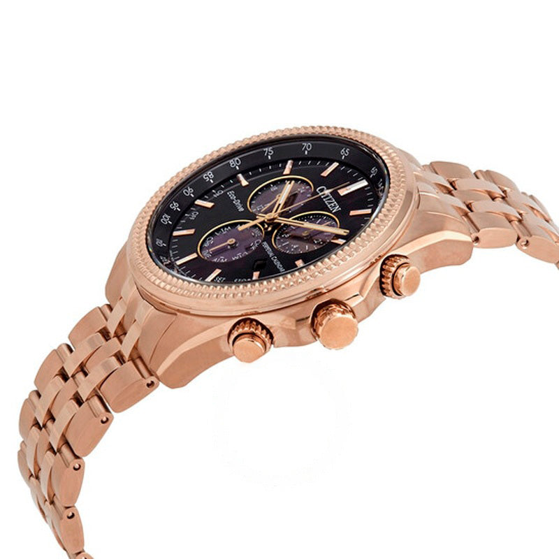 Relógio Brycen Perpetual Chronograph Eco-Drive Mostrador Preto 44 mm - Mercado de Luxo - O Maior E-Commerce de Bens, Produtos e Serviços de Luxo do Brasil.