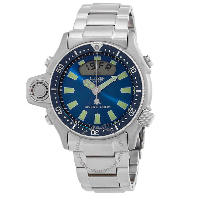 Relógio Promaster Marine Quartz Analógico-Digital Mostrador Azul 50 mm - Mercado de Luxo - O Maior E-Commerce de Bens, Produtos e Serviços de Luxo do Brasil.