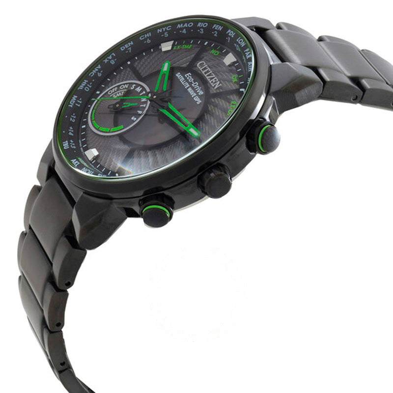 Relógio Satellite Wave GPS Freedom Preto Mostrador Eco-Drive 44 mm - Mercado de Luxo - O Maior E-Commerce de Bens, Produtos e Serviços de Luxo do Brasil.