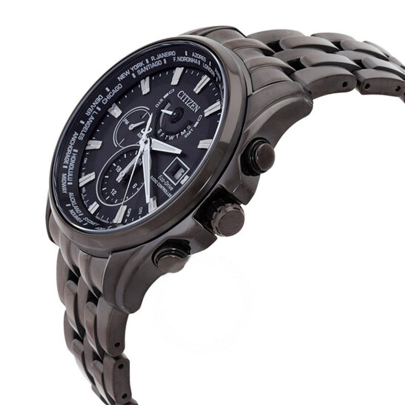 Relógio Cronógrafo Perpetual Alarm Quartzo Mostrador Preto 44 mm - Mercado de Luxo - O Maior E-Commerce de Bens, Produtos e Serviços de Luxo do Brasil.