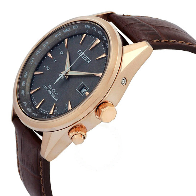 Relógio Hora mundial perpétua GMT Eco-Drive Mostrador cinza 43 mm - Mercado de Luxo - O Maior E-Commerce de Bens, Produtos e Serviços de Luxo do Brasil.