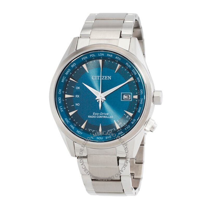 Relógio Hora mundial perpétua GMT Eco-Drive Mostrador azul  - Mercado de Luxo - O Maior E-Commerce de Bens, Produtos e Serviços de Luxo do Brasil.