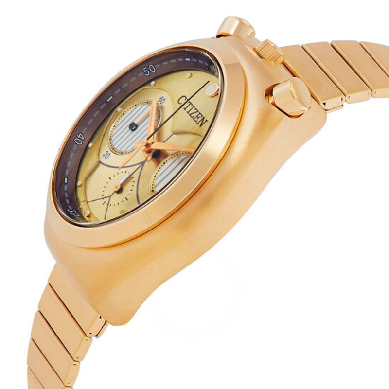 Relógio C-3PO Star Wars Cronógrafo Quartzo Mostrador Dourado 38 mm - Mercado de Luxo - O Maior E-Commerce de Bens, Produtos e Serviços de Luxo do Brasil.