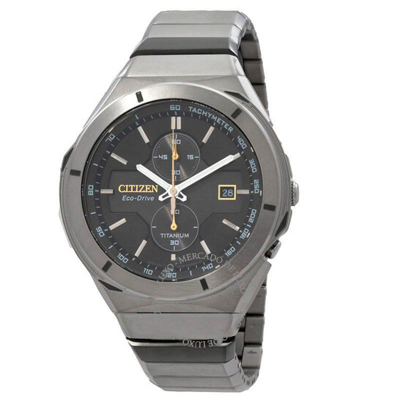 Relógio Cronógrafo Super Titanium Armor Mostrador Preto 44 mm - Mercado de Luxo - O Maior E-Commerce de Bens, Produtos e Serviços de Luxo do Brasil.