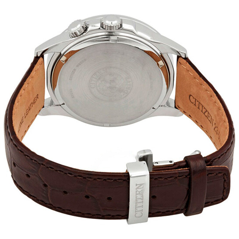 Relógio Calendário Hora Mundial Eco-Drive Mostrador Marrom 44 mm - Mercado de Luxo - O Maior E-Commerce de Bens, Produtos e Serviços de Luxo do Brasil.