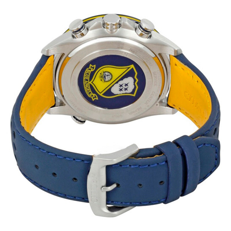 Relógio Eco Drive Blue Angels World Cronógrafo 42 mm - Mercado de Luxo - O Maior E-Commerce de Bens, Produtos e Serviços de Luxo do Brasil.