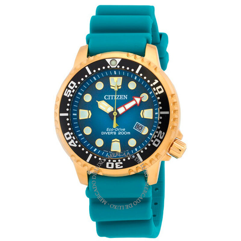 Relógio Eco-Drive Promaster Dive Mostrador Turquesa  - Mercado de Luxo - O Maior E-Commerce de Bens, Produtos e Serviços de Luxo do Brasil.
