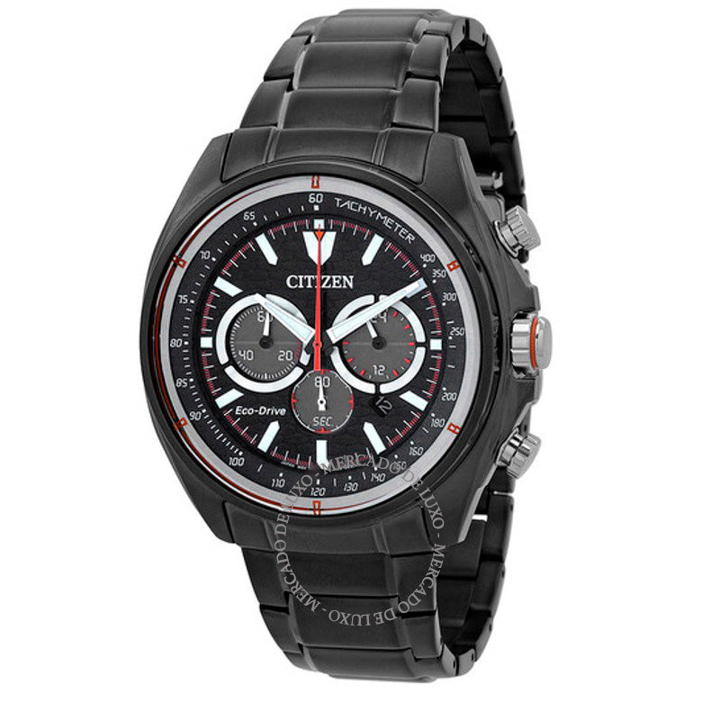 Relógio Racer Chronograph Eco-Drive Mostrador Preto 44 mm - Mercado de Luxo - O Maior E-Commerce de Bens, Produtos e Serviços de Luxo do Brasil.
