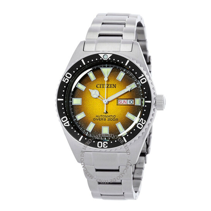 Relógio Promaster Marine Automático Mostrador Amarelo 41 mm - Mercado de Luxo - O Maior E-Commerce de Bens, Produtos e Serviços de Luxo do Brasil.