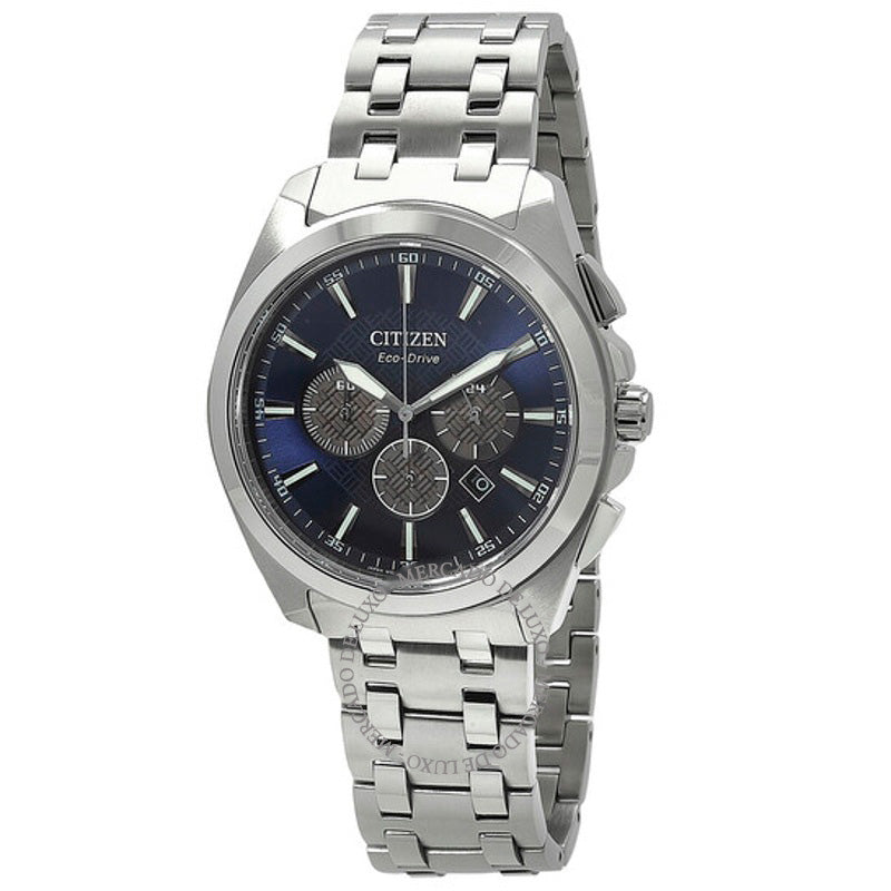 Relógio Peyten Chronograph Eco-Drive Mostrador Azul 41 mm - Mercado de Luxo - O Maior E-Commerce de Bens, Produtos e Serviços de Luxo do Brasil.