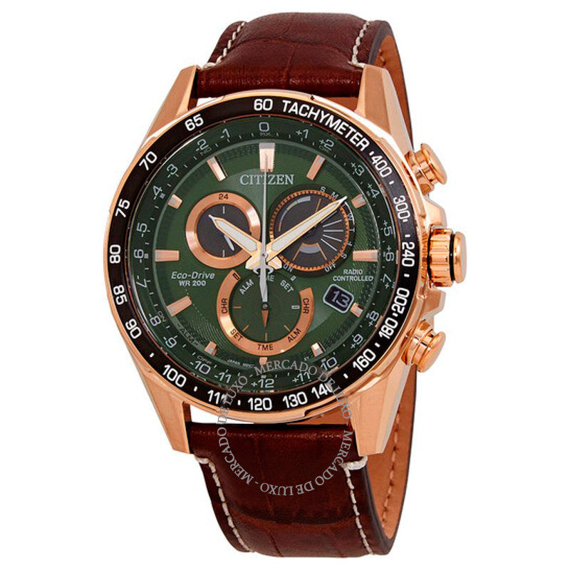Relógio Cronógrafo PCAT World Time Mostrador Verde 43 mm - Mercado de Luxo - O Maior E-Commerce de Bens, Produtos e Serviços de Luxo do Brasil.