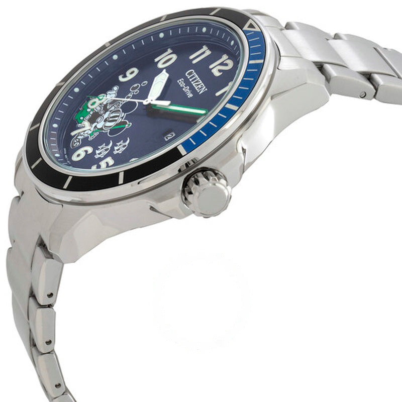 Relógio Mickey Water Sport Eco-Drive Mostrador Azul 46 mm - Mercado de Luxo - O Maior E-Commerce de Bens, Produtos e Serviços de Luxo do Brasil.