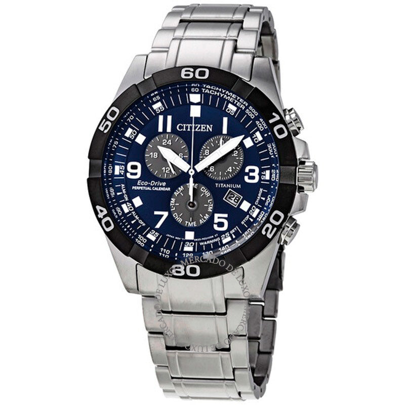Relógio Brycen Perpetual Chronograph Mostrador Azul 43 mm - Mercado de Luxo - O Maior E-Commerce de Bens, Produtos e Serviços de Luxo do Brasil.