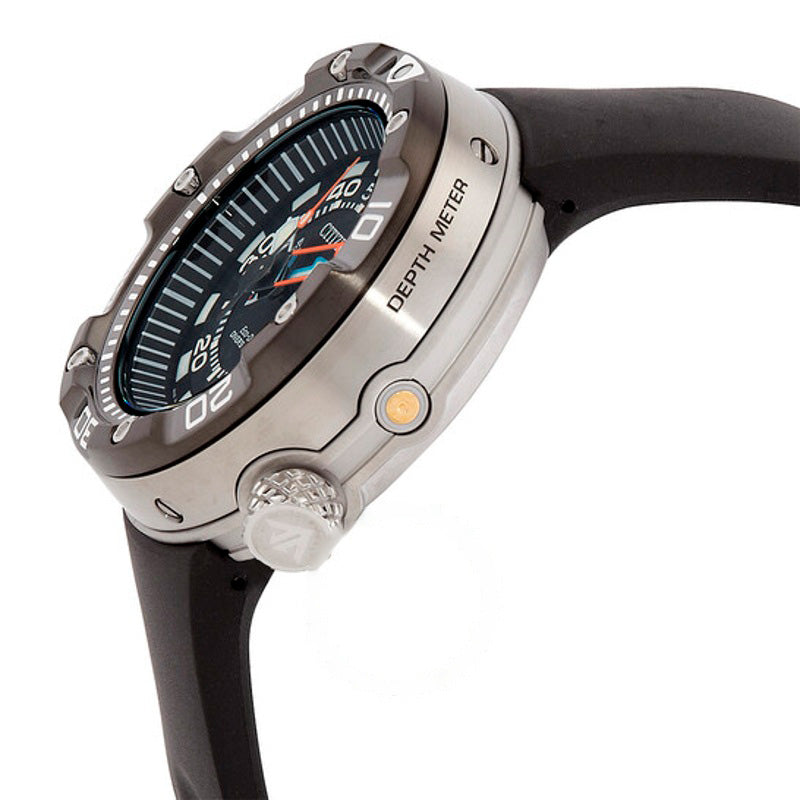 Relógio Promaster Marine Eco-Drive Mostrador Preto 48 mm - Mercado de Luxo - O Maior E-Commerce de Bens, Produtos e Serviços de Luxo do Brasil.