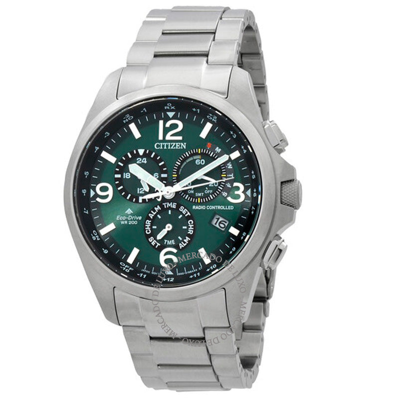 Relógio Promaster Land Chronograph Mostrador Verde 43 mm - Mercado de Luxo - O Maior E-Commerce de Bens, Produtos e Serviços de Luxo do Brasil.