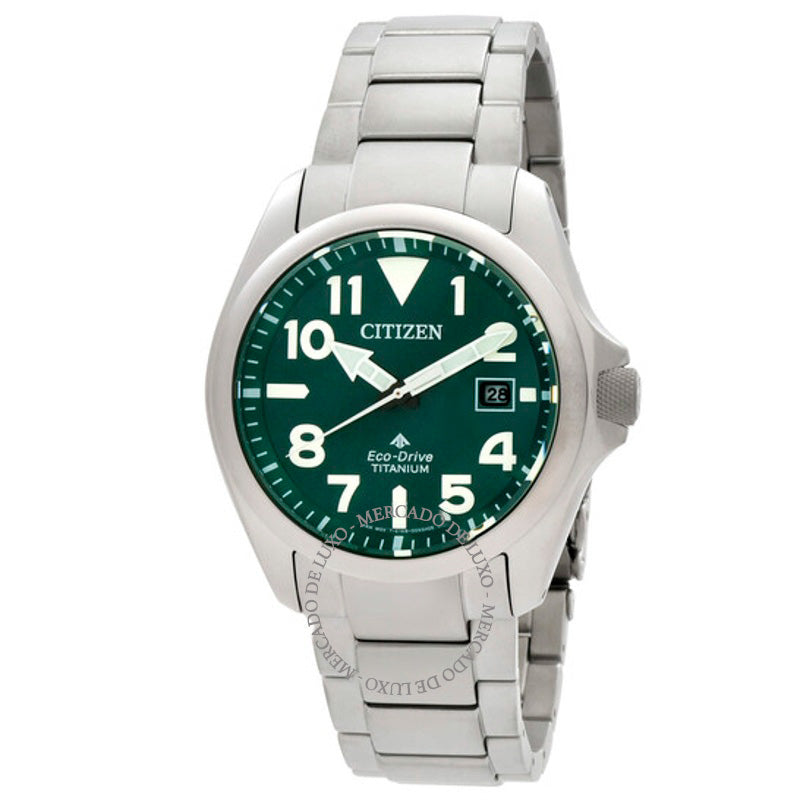 Relógio Promaster Tough Eco-Drive Mostrador Verde 41 mm - Mercado de Luxo - O Maior E-Commerce de Bens, Produtos e Serviços de Luxo do Brasil.