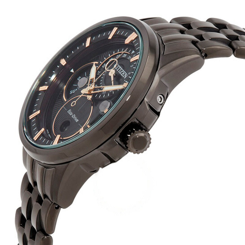 Relógio Calendário Multifuncional Mostrador Preto 44 mm - Mercado de Luxo - O Maior E-Commerce de Bens, Produtos e Serviços de Luxo do Brasil.