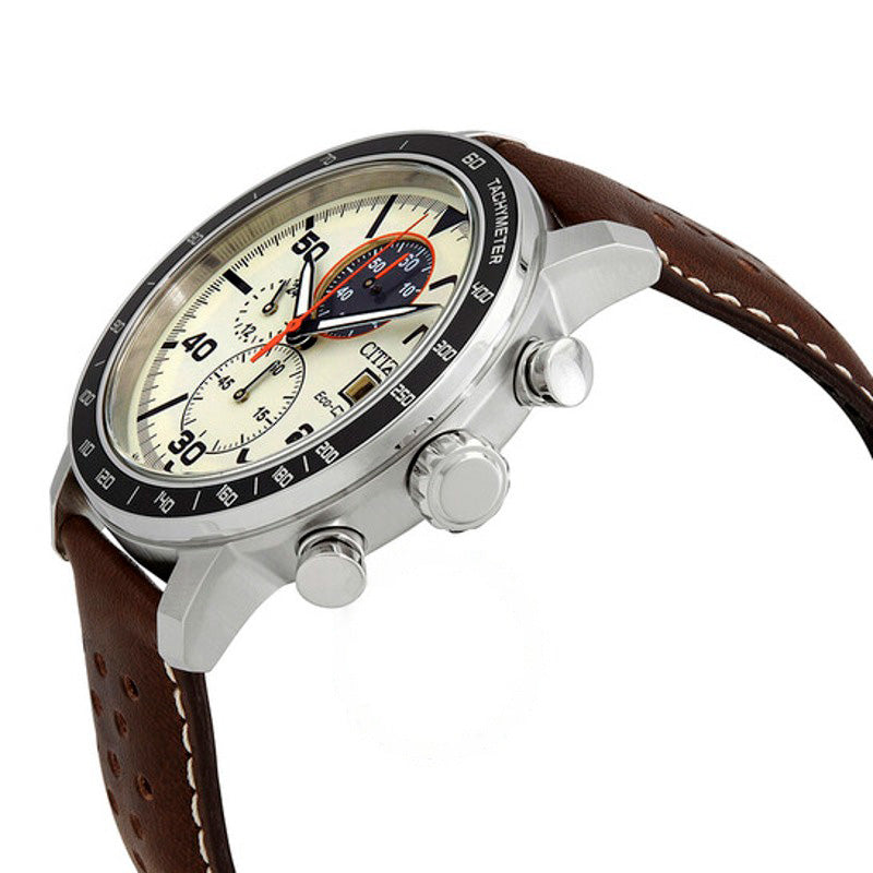 Relógio Cronógrafo Brycen Mostrador Marrom Claro 44 mm - Mercado de Luxo - O Maior E-Commerce de Bens, Produtos e Serviços de Luxo do Brasil.