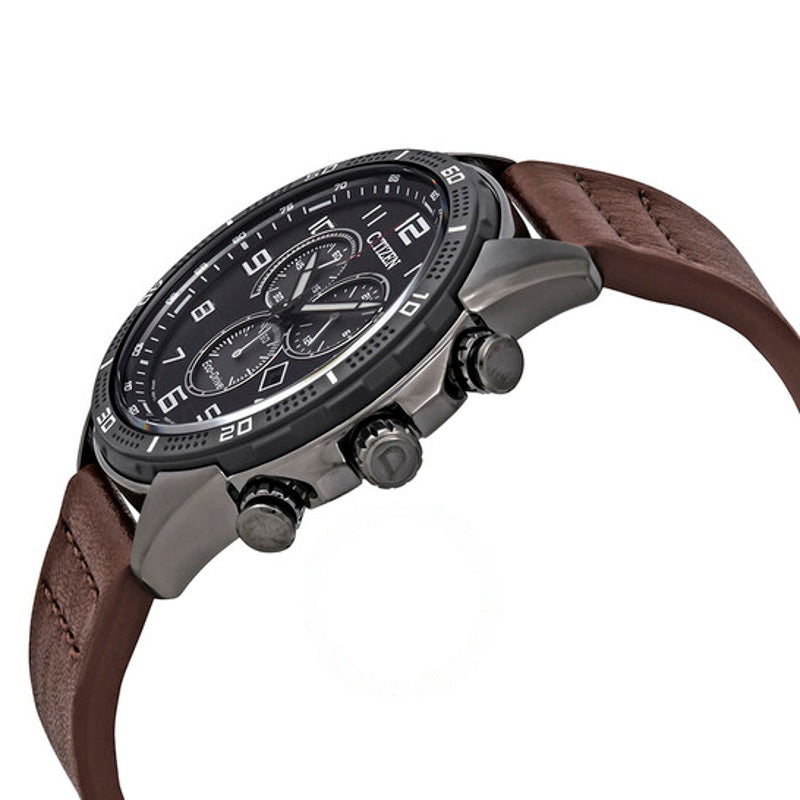 Relógio Cronógrafo AR Eco-Drive com mostrador preto 45 mm - Mercado de Luxo - O Maior E-Commerce de Bens, Produtos e Serviços de Luxo do Brasil.