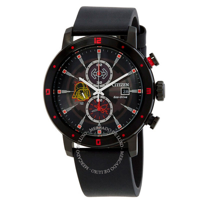 Relógio Cronógrafo Darth Vader Mostrador Preto 44 mm - Mercado de Luxo - O Maior E-Commerce de Bens, Produtos e Serviços de Luxo do Brasil.