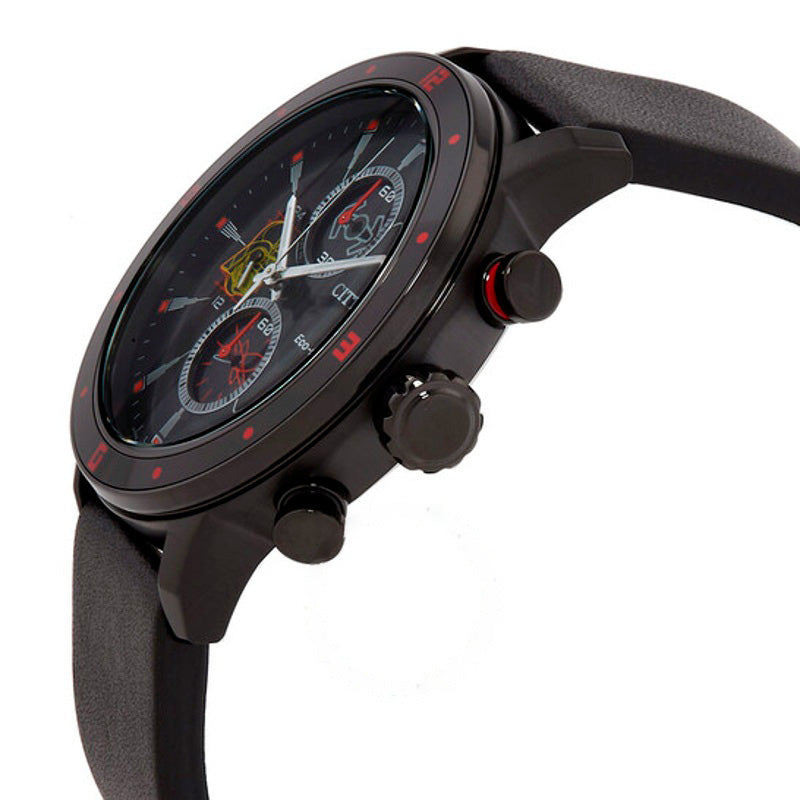 Relógio Cronógrafo Darth Vader Mostrador Preto 44 mm - Mercado de Luxo - O Maior E-Commerce de Bens, Produtos e Serviços de Luxo do Brasil.