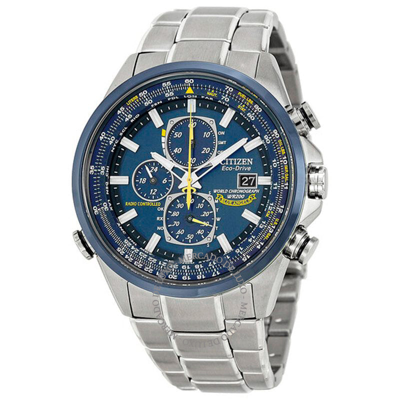 Relógio Cronógrafo Eco Drive Blue Angels 43 mm - Mercado de Luxo - O Maior E-Commerce de Bens, Produtos e Serviços de Luxo do Brasil.